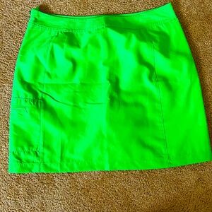 Vibrant Green Women's Skort